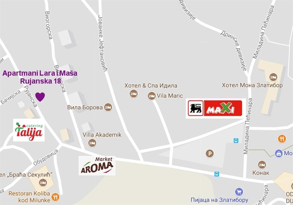 Centar! Masa Zlatibor Apartman Kültér fotó